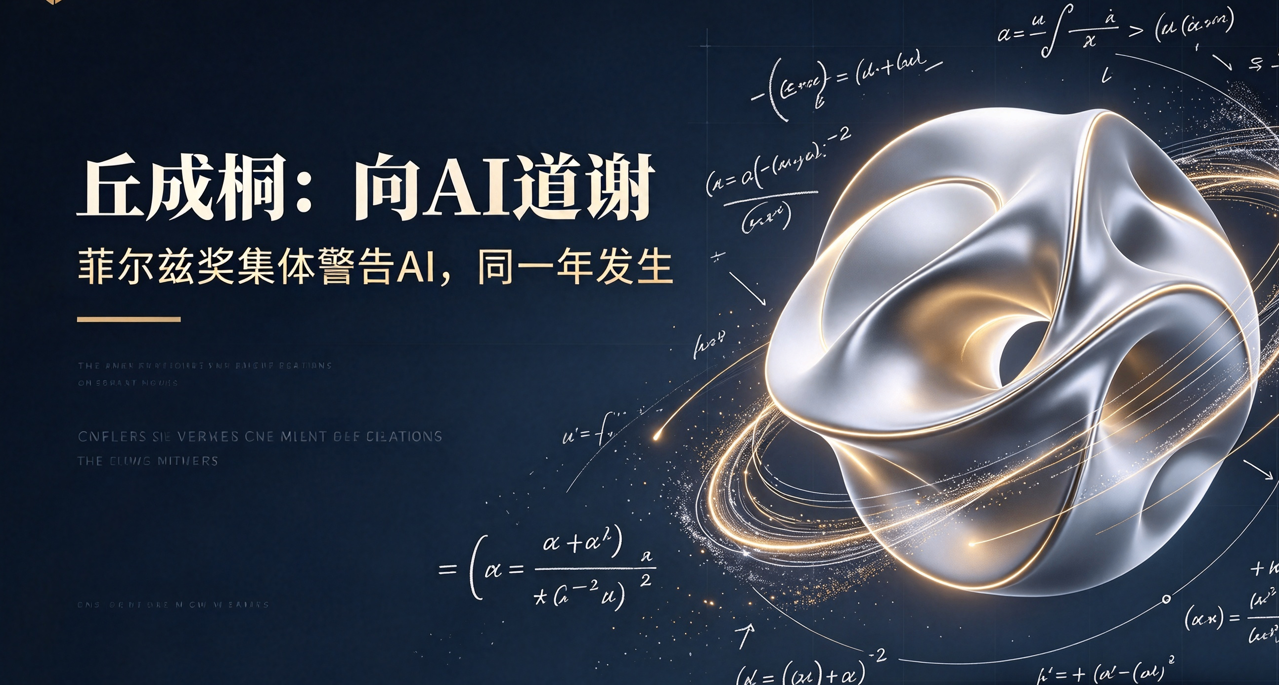 當丘成桐向AI道謝：一場關於數學靈魂的靜默革命