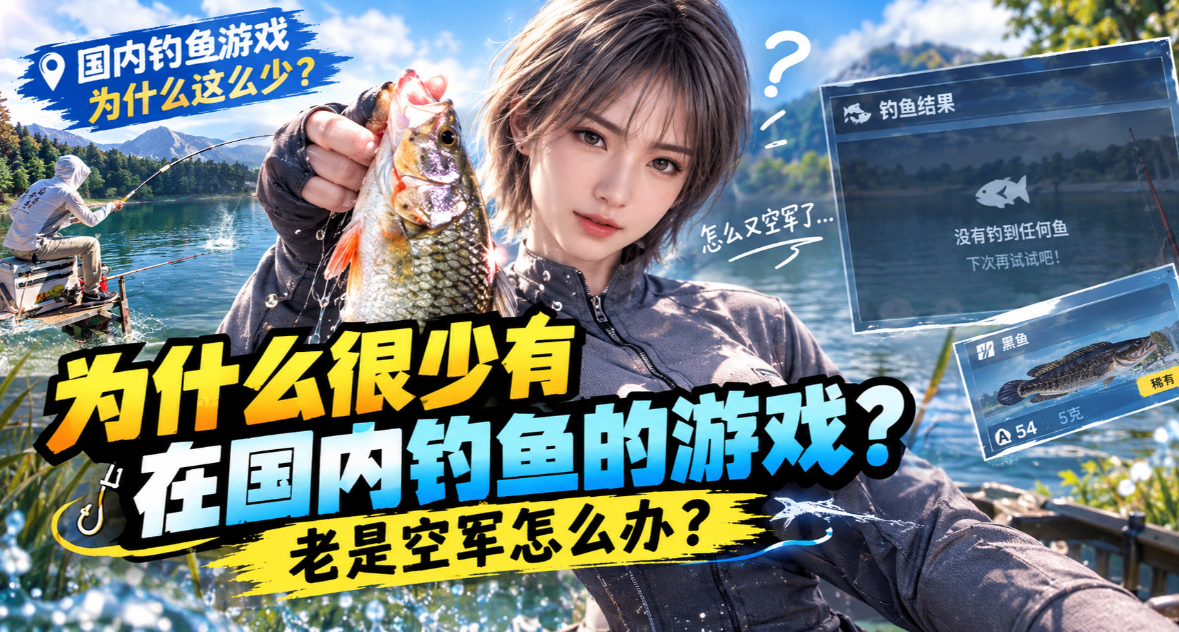 爲什麼很少有在國內釣魚的遊戲？老是空軍怎麼辦？