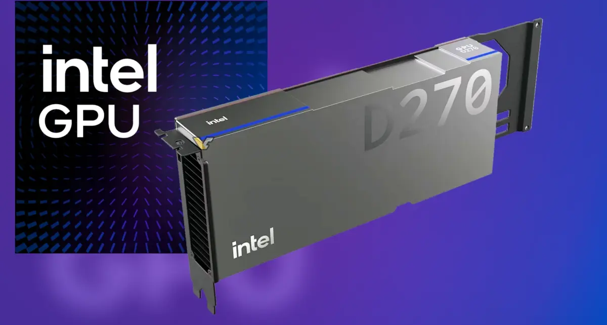 480GB显存！Intel首款AI推理GPU D270登场