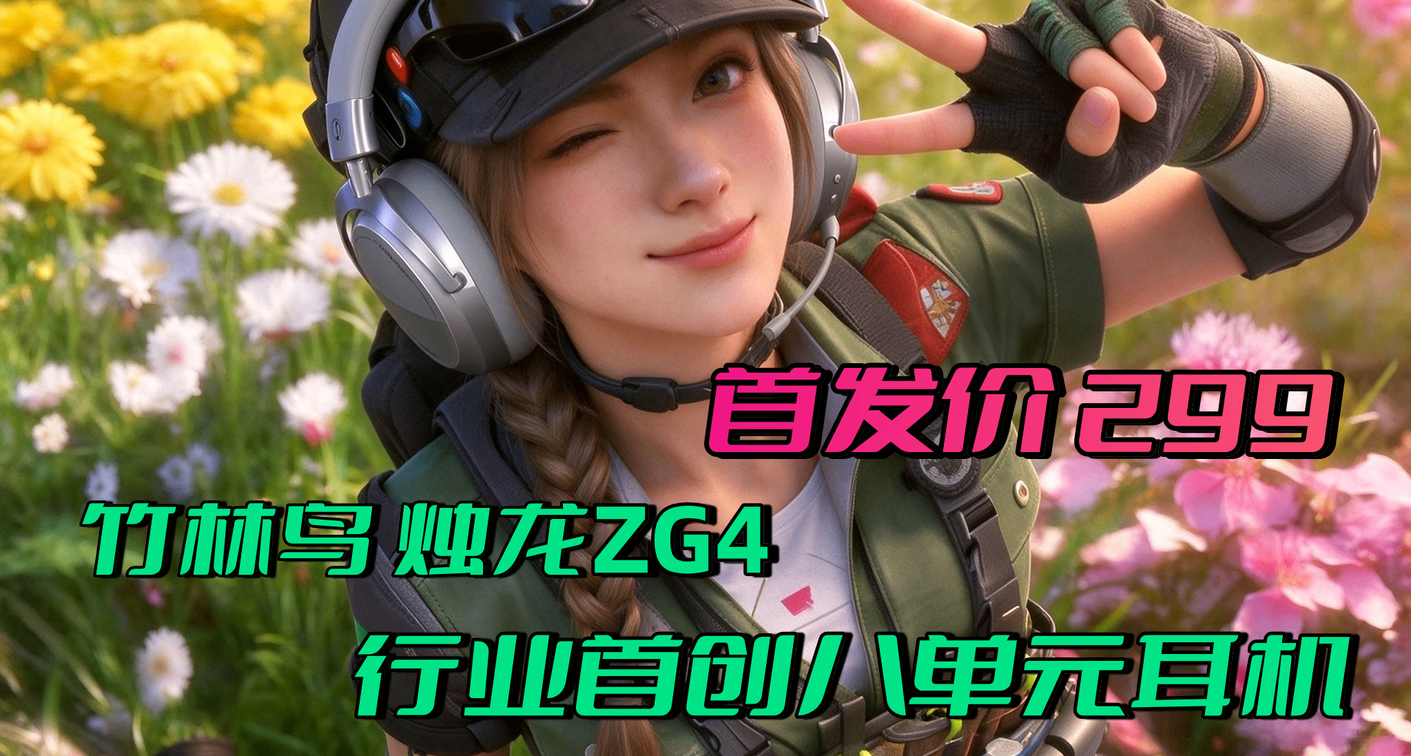 一副耳機八顆“喇叭”！最適合 FPS 遊戲的 ZG4 頭戴耳機開啓預售