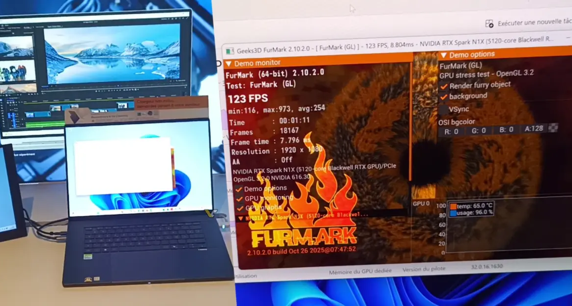 華碩ProArt P16在實體店被偷跑測試：1080p光柵性能低於RTX 5060