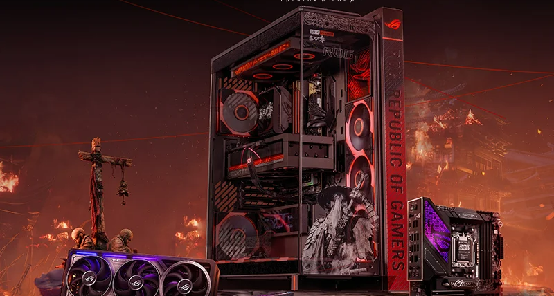 ¥38999，ROG✖《影之刃零》联名全家桶整机公开（RTX5080 O16G）