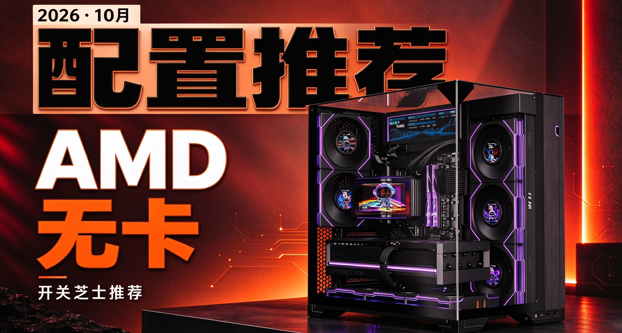 10月AMD無卡整機配置，含邪修過渡方案！