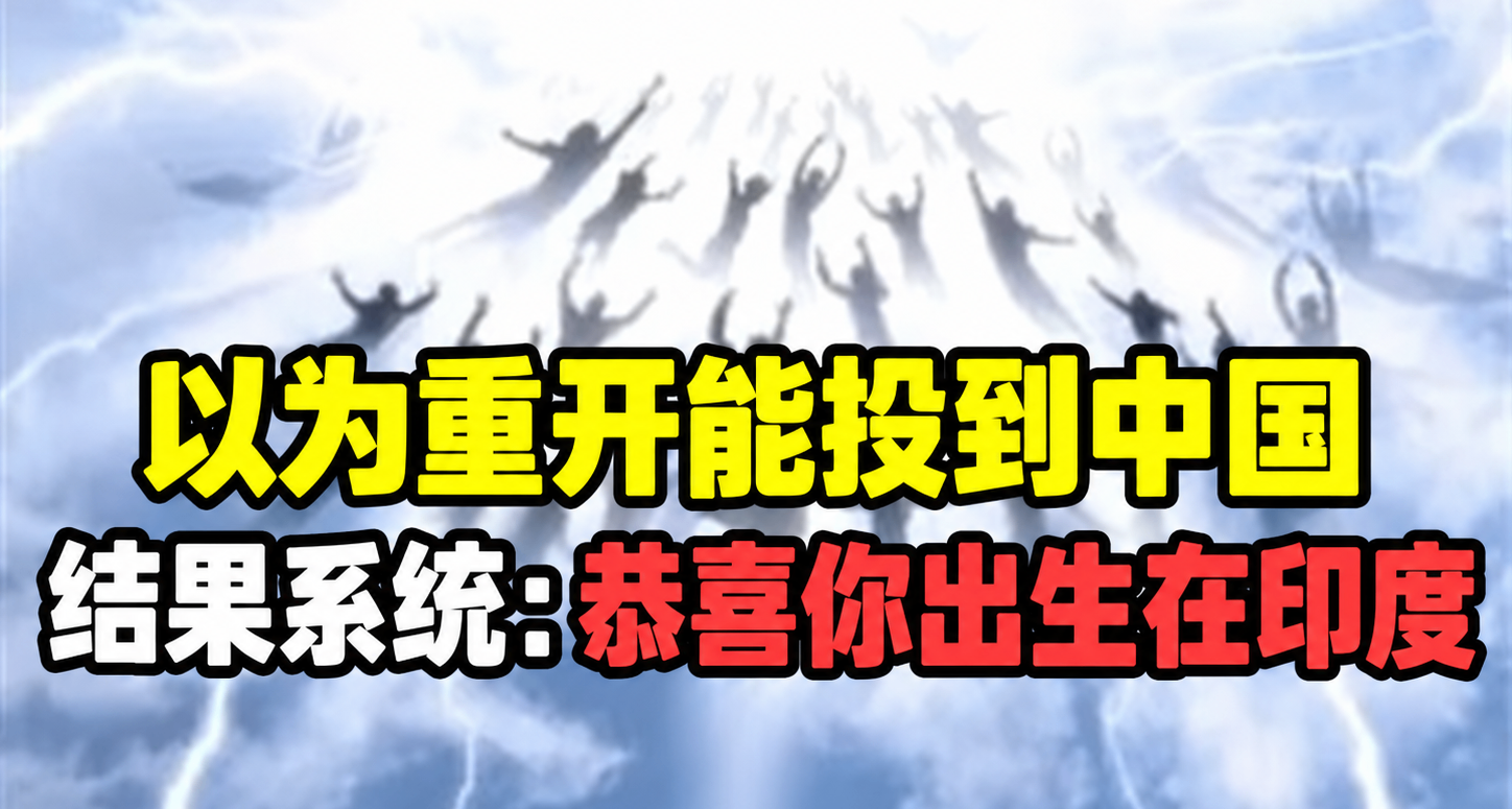 80亿人随机投胎游戏爆火！有人当议员，有人穷到死还欠着钱