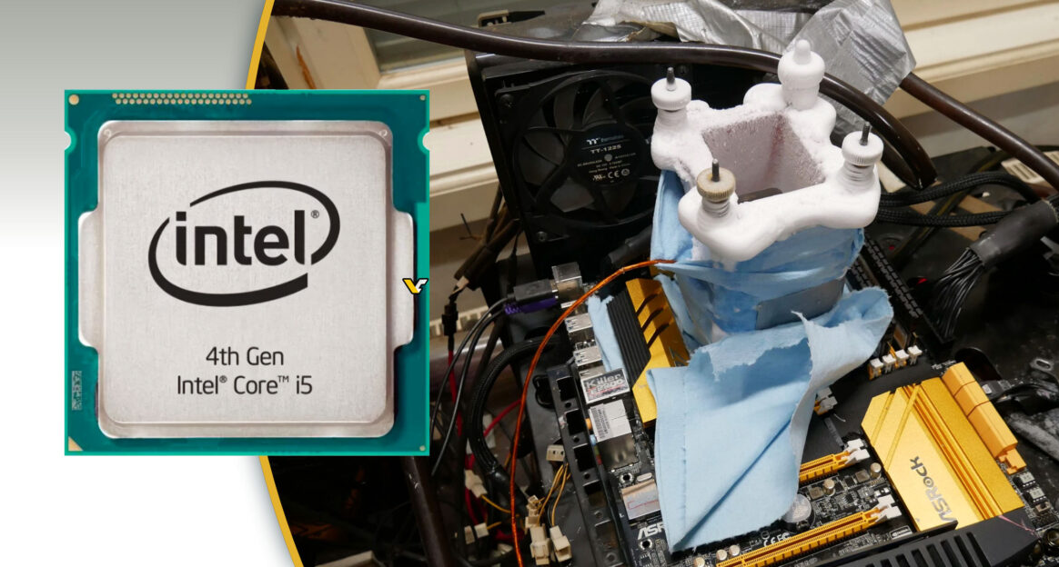 i5-4670K液氮超频6.3GHz，破12年纪录