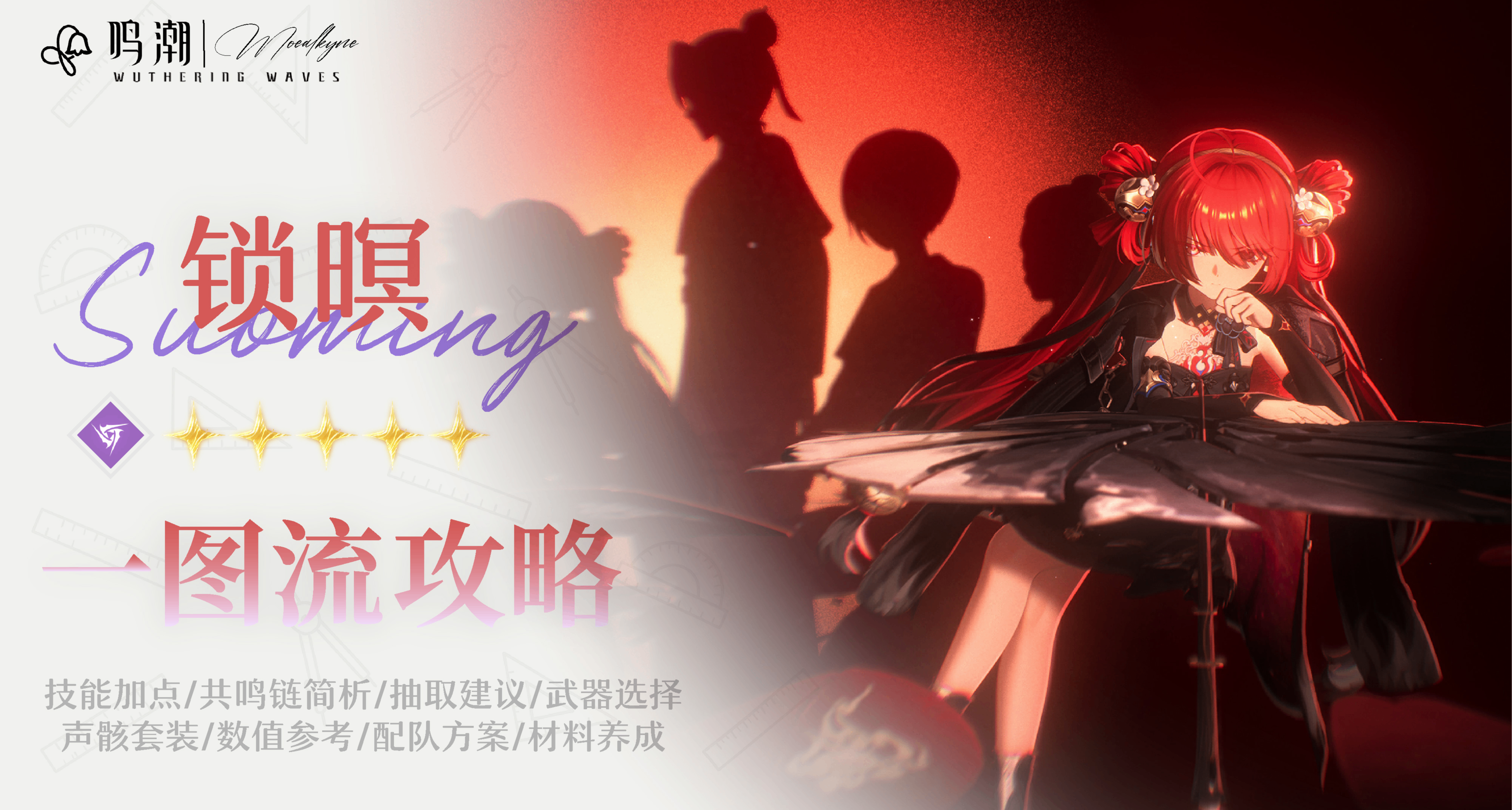 【Moealkyne】鎖暝角色一圖流詳解攻略