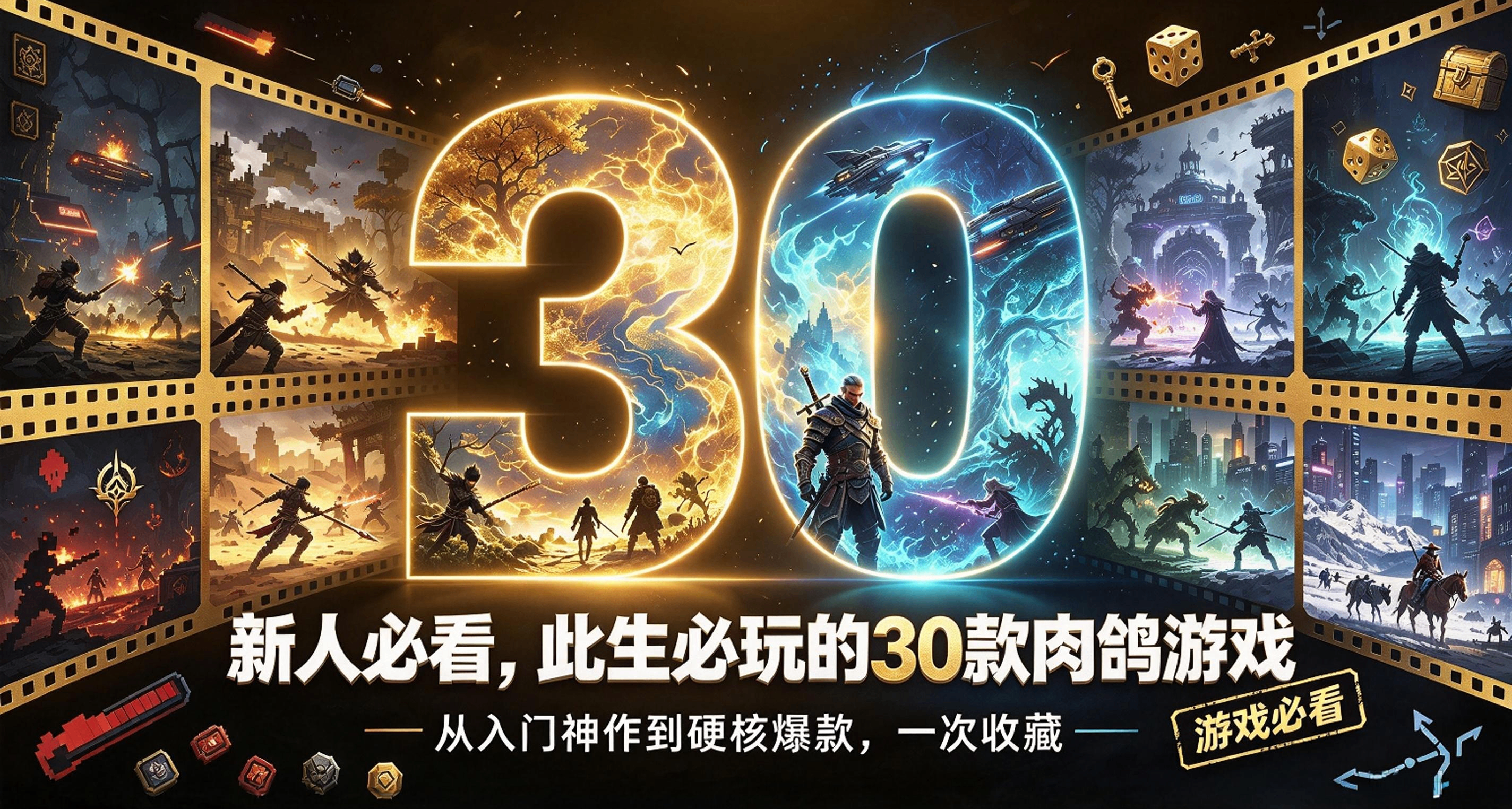 新人必看，此生必玩的30款肉鸽游戏