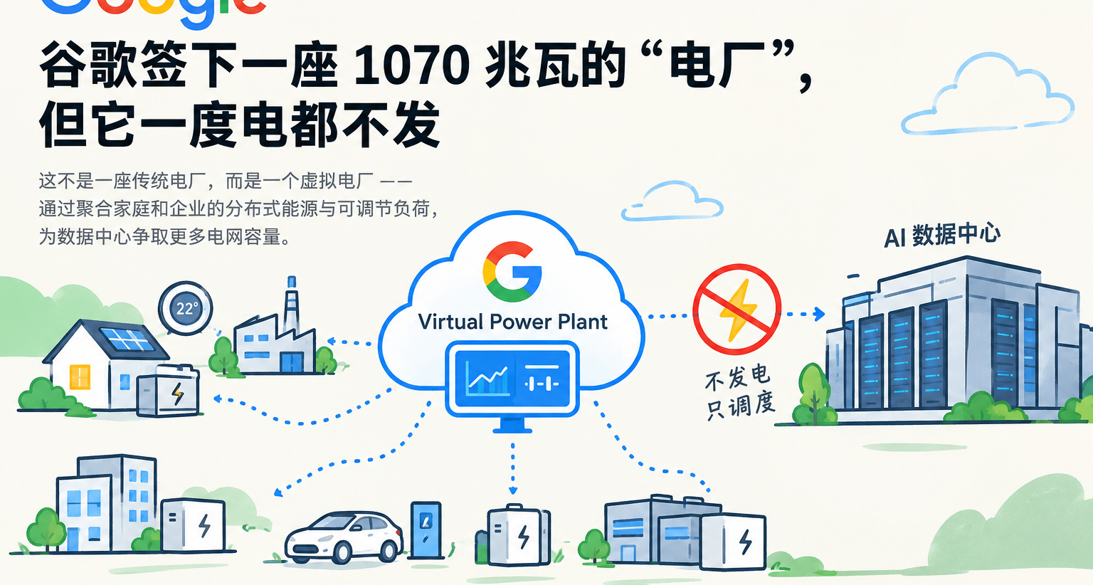 谷歌簽下一座 1070 兆瓦的