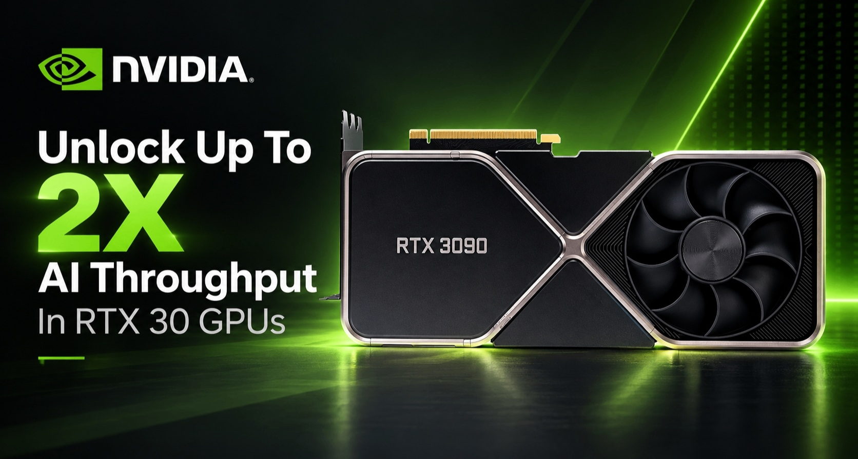 工具解鎖讓RTX 30系顯卡AI算力提升80%！二手價格應聲大漲