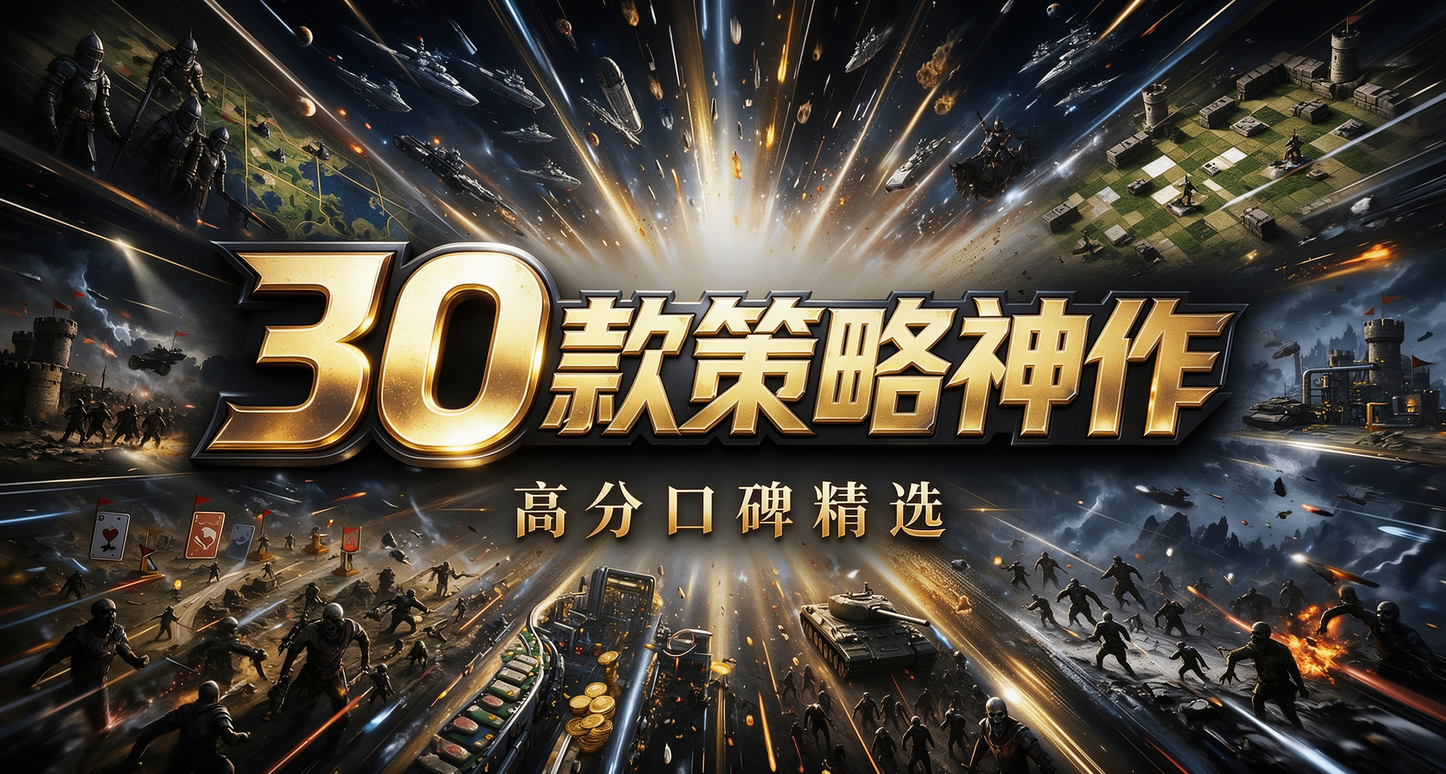 【策略神作】愛玩策略遊戲，那這30款你肯定喜歡，哪些你玩過呢？
