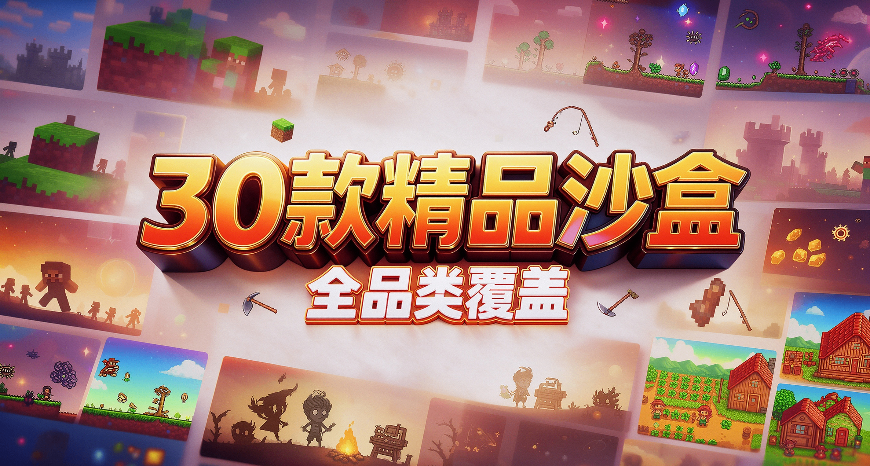 【沙盒精品】沙盒玩什麼？看這篇就夠了，全品類覆蓋，耐玩不燒心
