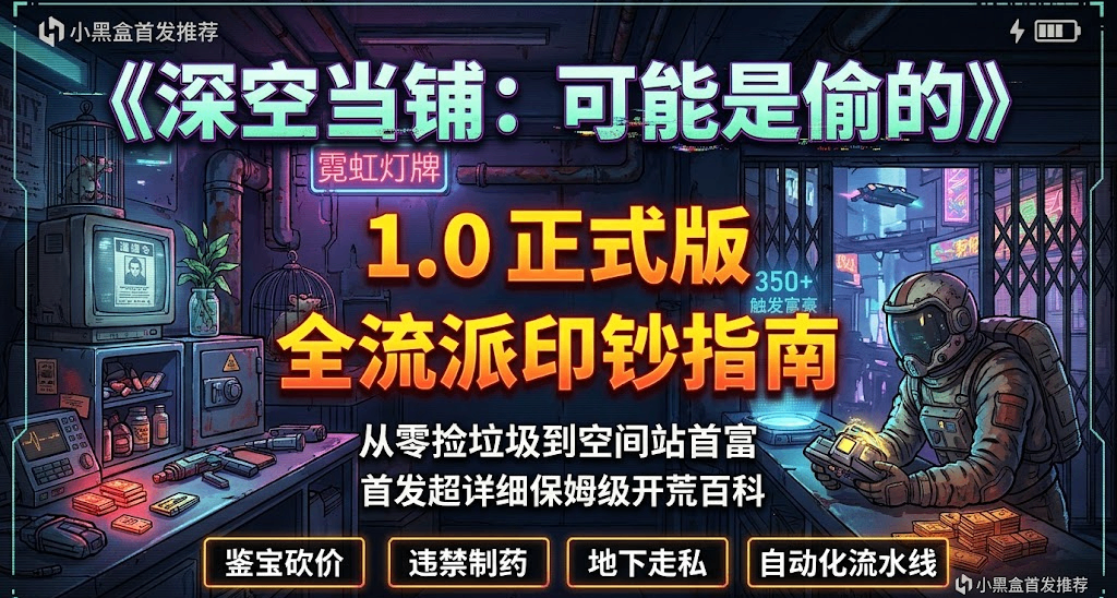 《深空當鋪：可能是偷的》1.0正式版全流派印鈔指南